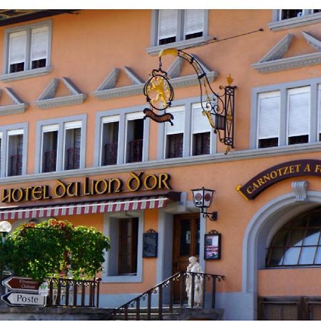 Hotel Lion D'Or Romont Eksteriør bilde
